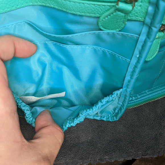 Colorful Travel Bag Organizer Multiple Pockets Cosmetics or School - Picture 8 of 11